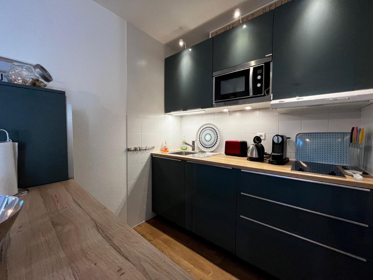Bel Appartement T3 Avec Jardin, Piscine Et Parking, Proche Plage A Hendaye - Fr-1-239-739 Kültér fotó