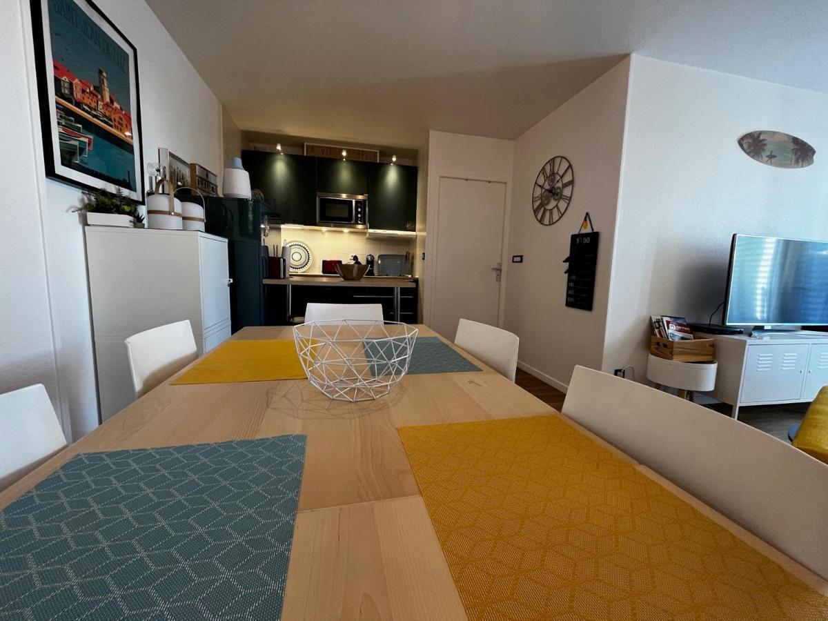 Bel Appartement T3 Avec Jardin, Piscine Et Parking, Proche Plage A Hendaye - Fr-1-239-739 Kültér fotó